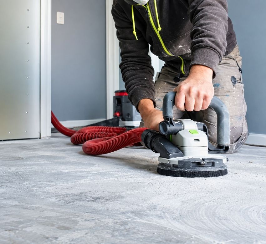 Screed and surface preparation
